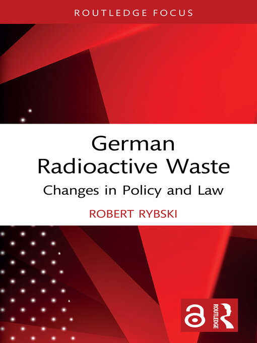 Title details for German Radioactive Waste by Robert Rybski - Available